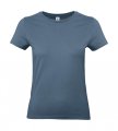 Dames T-shirt B&C E190 TW04T Stone Blue